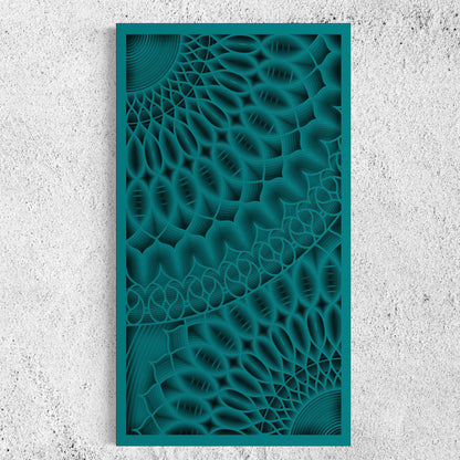 Bloom Wood Wall Art | Color Ocean