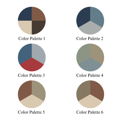 Chronicles Wood Wall Art | Color Palette 