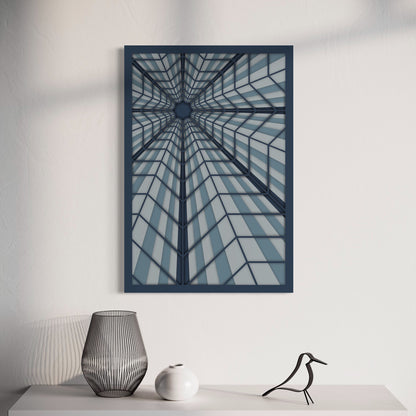 Perception Wood Wall Art | Color Blue Dianne, Hit Grey And Blue Grey