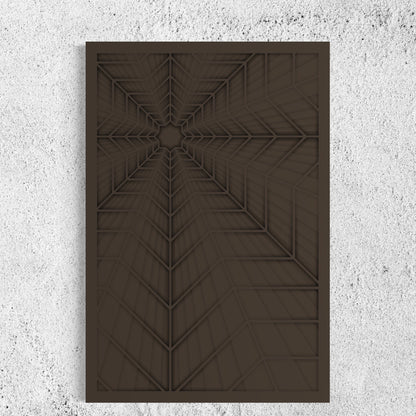 Perception Wood Wall Art | Color Woody Brown