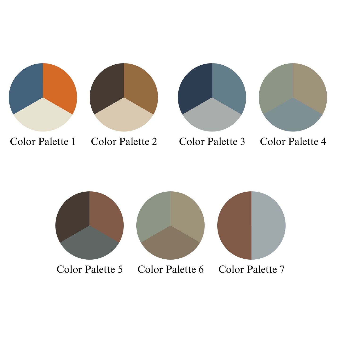 Nova Wood Wall Art | Color Palette