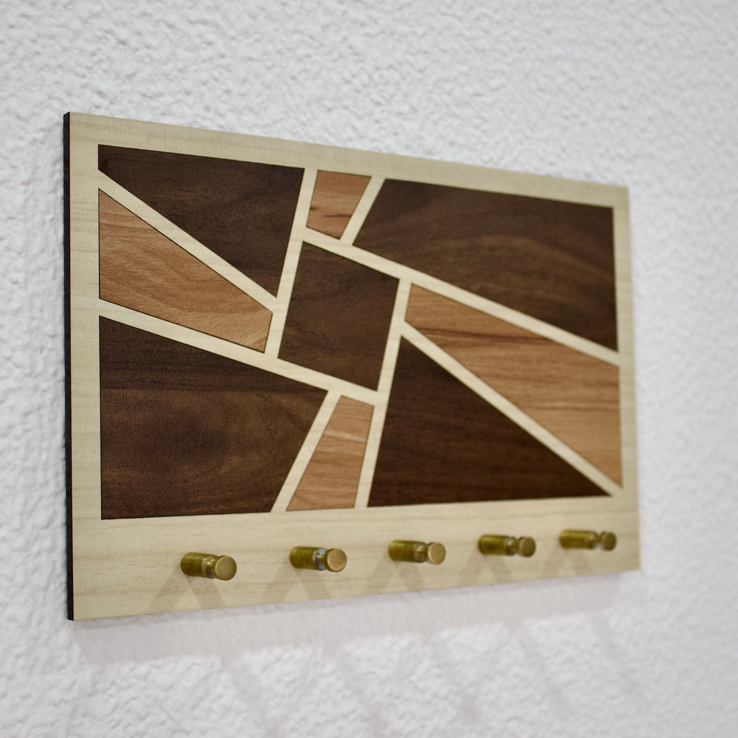 Geometric Art Key Holder | Key Organizer | Entryway Organizer